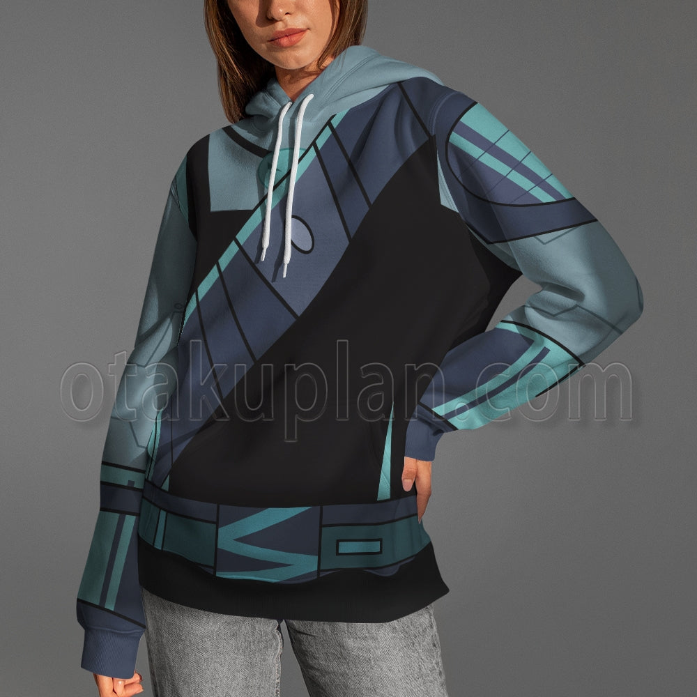 Danny Phantom Skulker Battle Suit Cosplay Hoodie