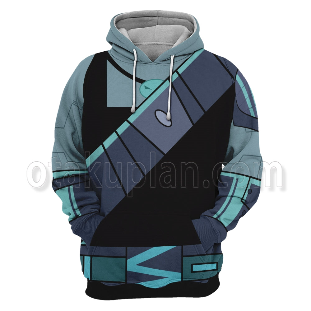 Danny Phantom Skulker Battle Suit Cosplay Hoodie