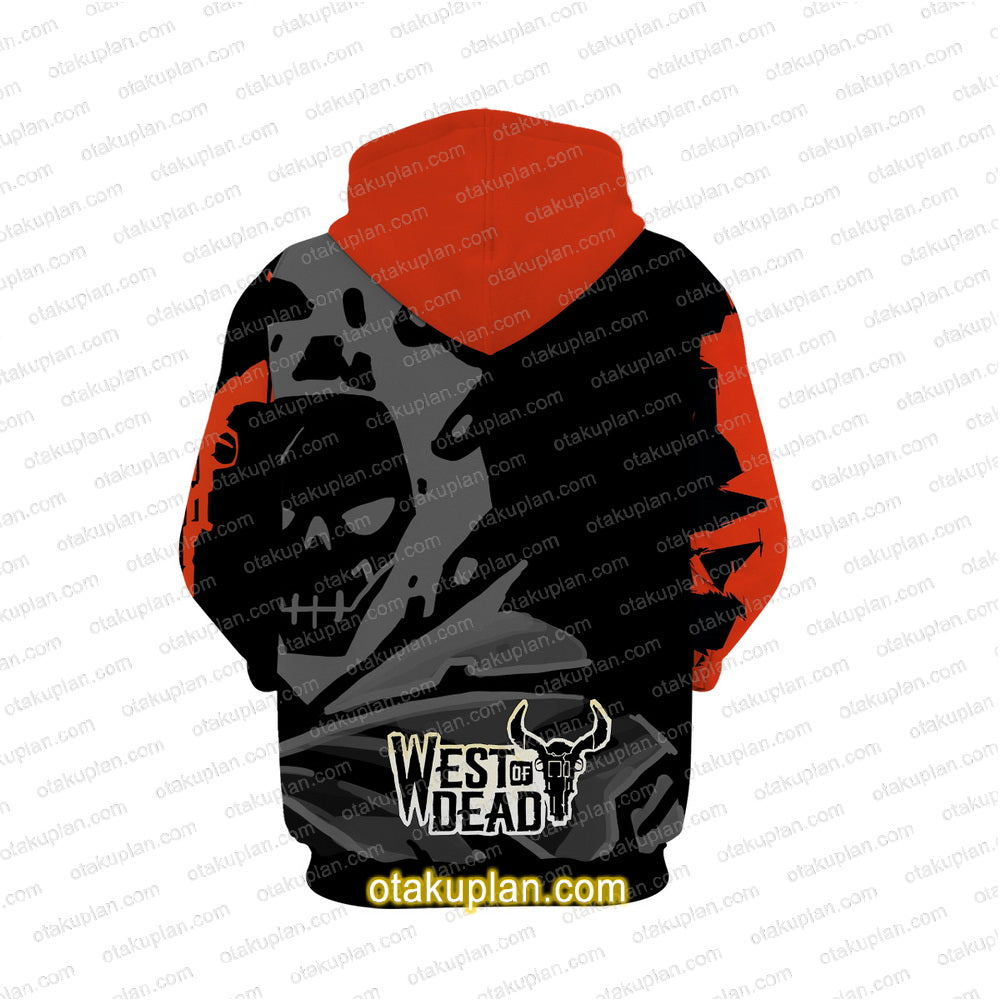 Dark Action Game West Of Dead Hoodie