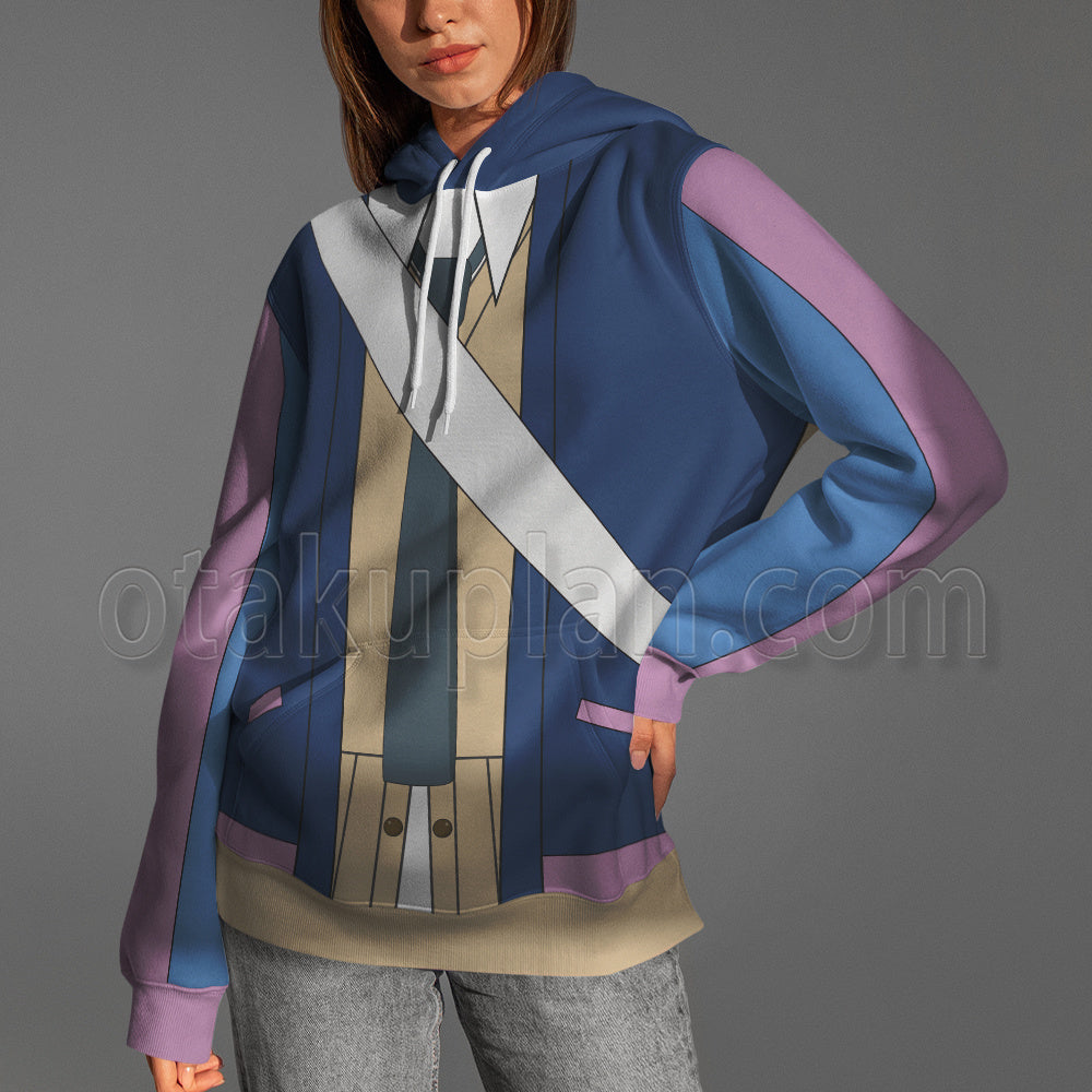 Dark Gathering Houzuki Yayoi Purple Cosplay Hoodie