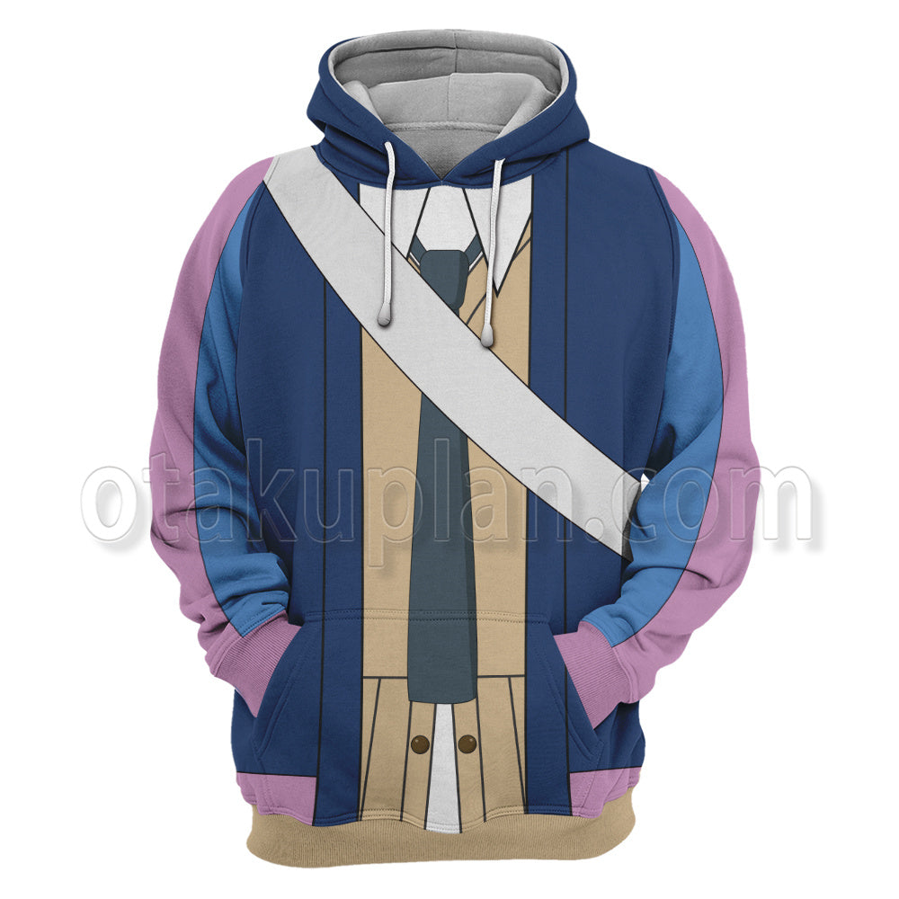 Dark Gathering Houzuki Yayoi Purple Cosplay Hoodie