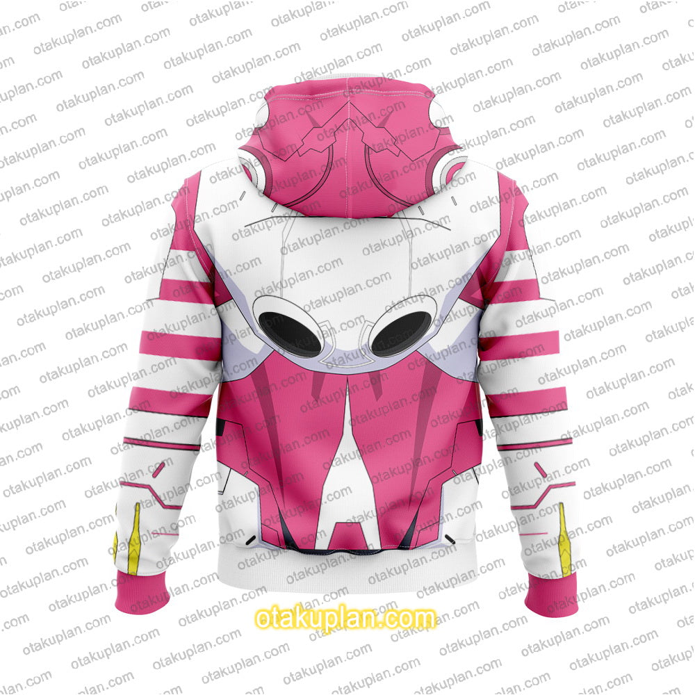 Darling in the FranXX FRANXX Argentea Cosplay Hoodie