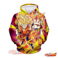 Dragon Ball Heartfelt Transformation Super Saiyan Goku Hoodie