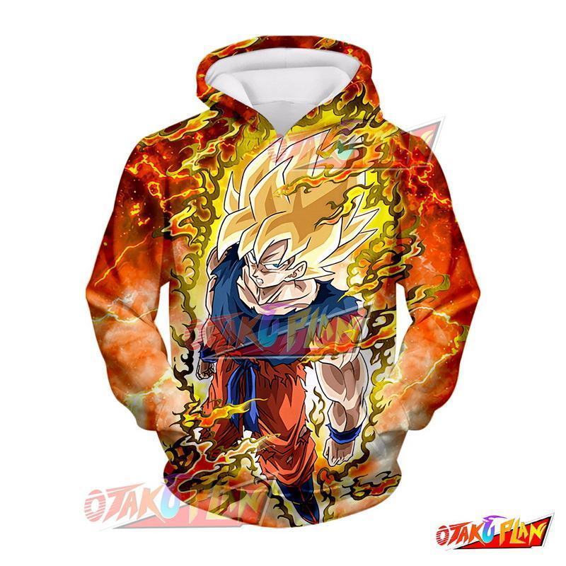 Dragon Ball Legendary Super Saiyan Super Saiyan Goku Hoodie