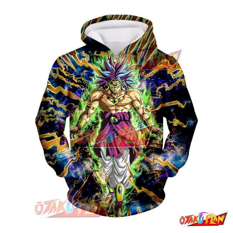 Dragon Ball Unleashed Force Super Saiyan Broly Hoodie
