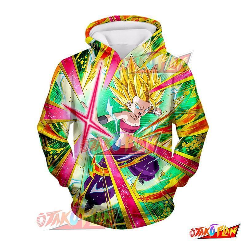 Dragon Ball Boundless Potential Super Saiyan 2 Caulifla Hoodie