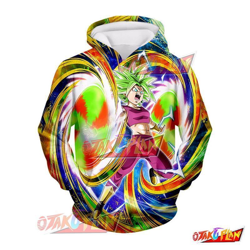 Dragon Ball Dreadful Super Fusion Super Saiyan 2 Kefla Hoodie