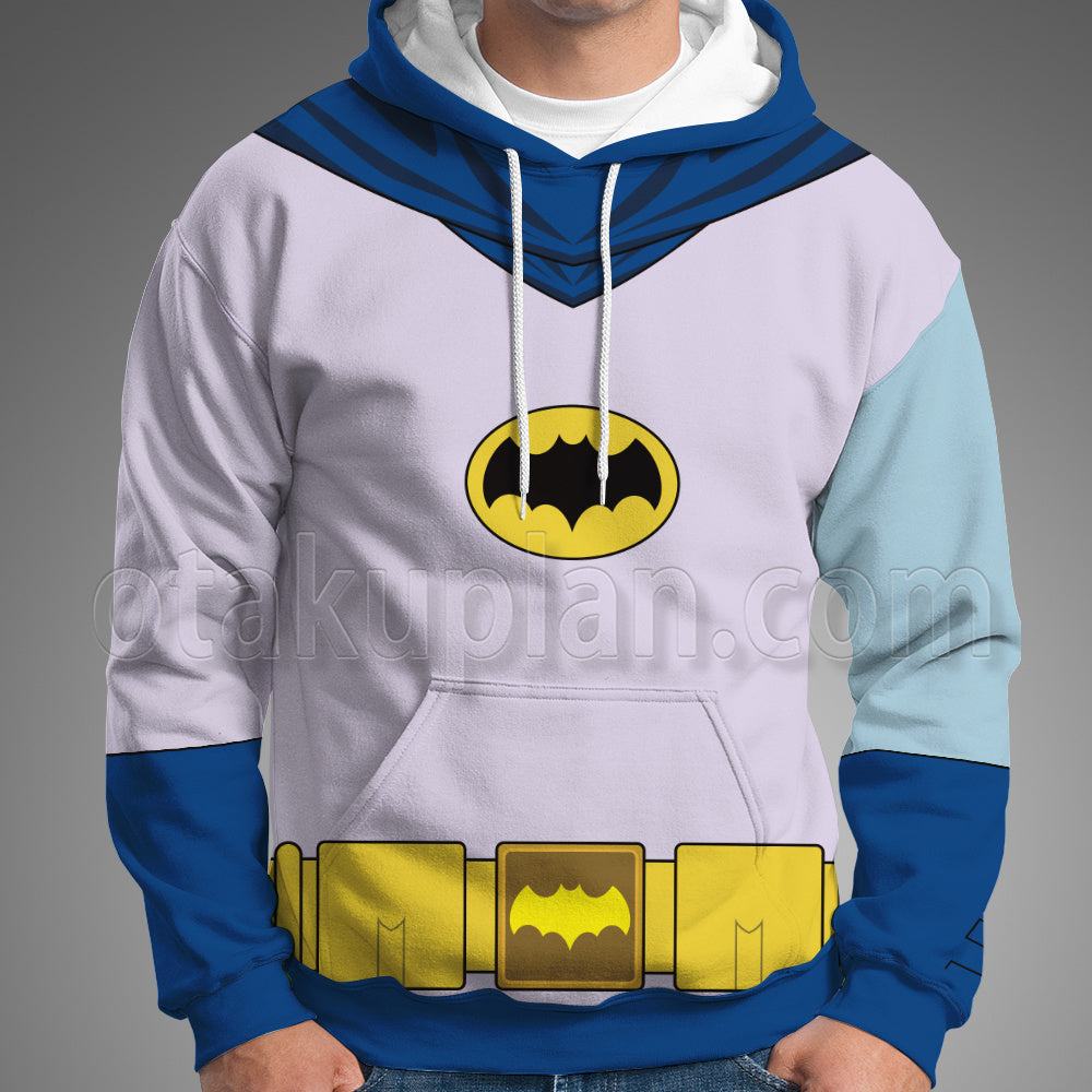 Dc Batman Return Of The Caped Crusaders Batman Suit Ds Cosplay Hoodie