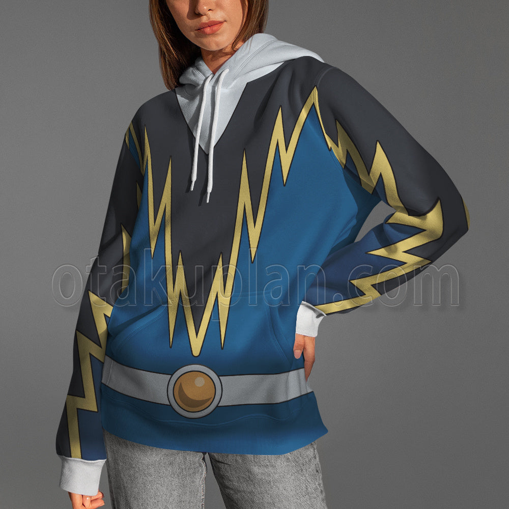 Dc Black Lightning Earth 27 Grey Cosplay Hoodie