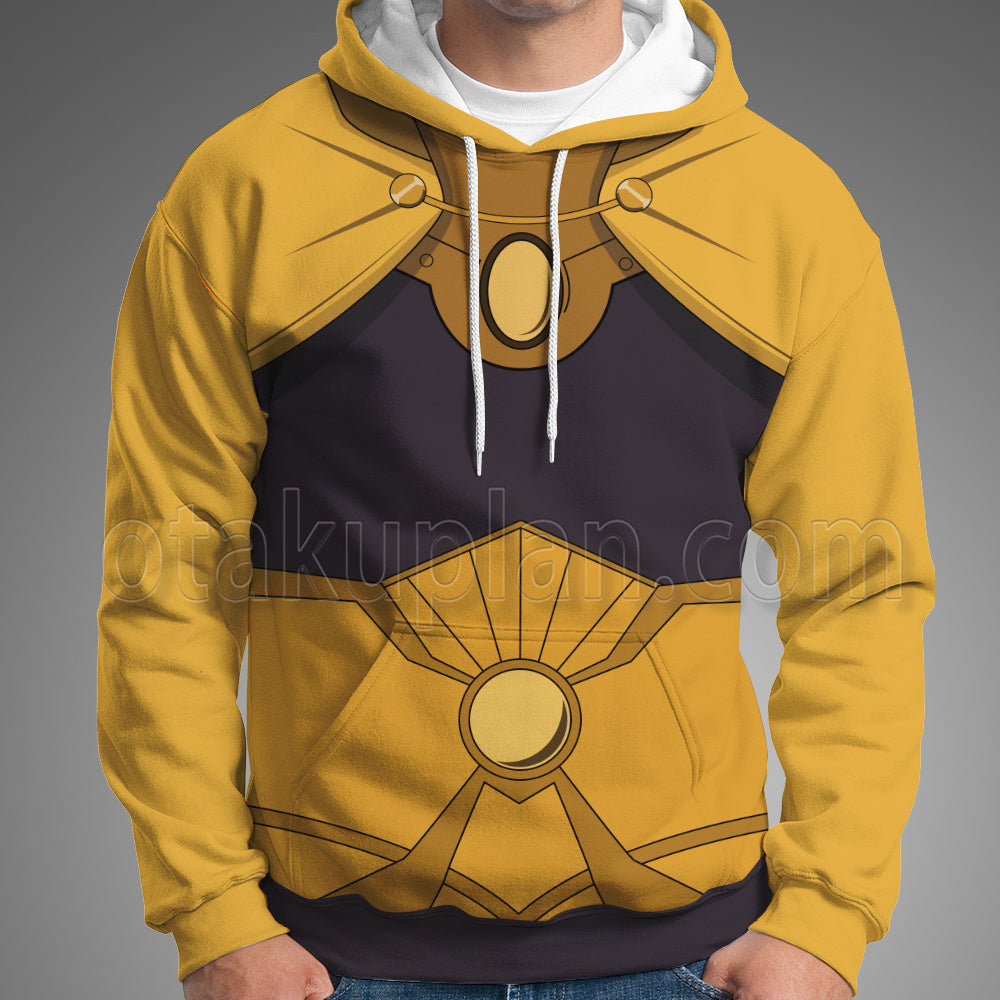 Dc Doctor Fate Yellow Cosplay Hoodie