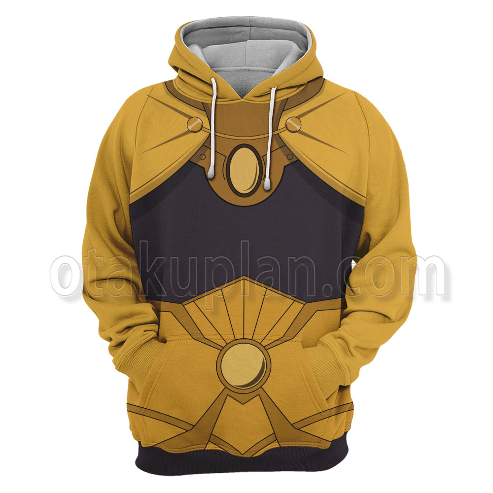 Dc Doctor Fate Yellow Cosplay Hoodie