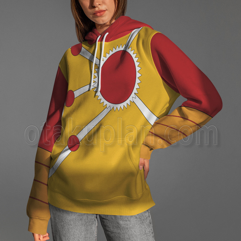 Dc Firestorm Yellow Cosplay Hoodie