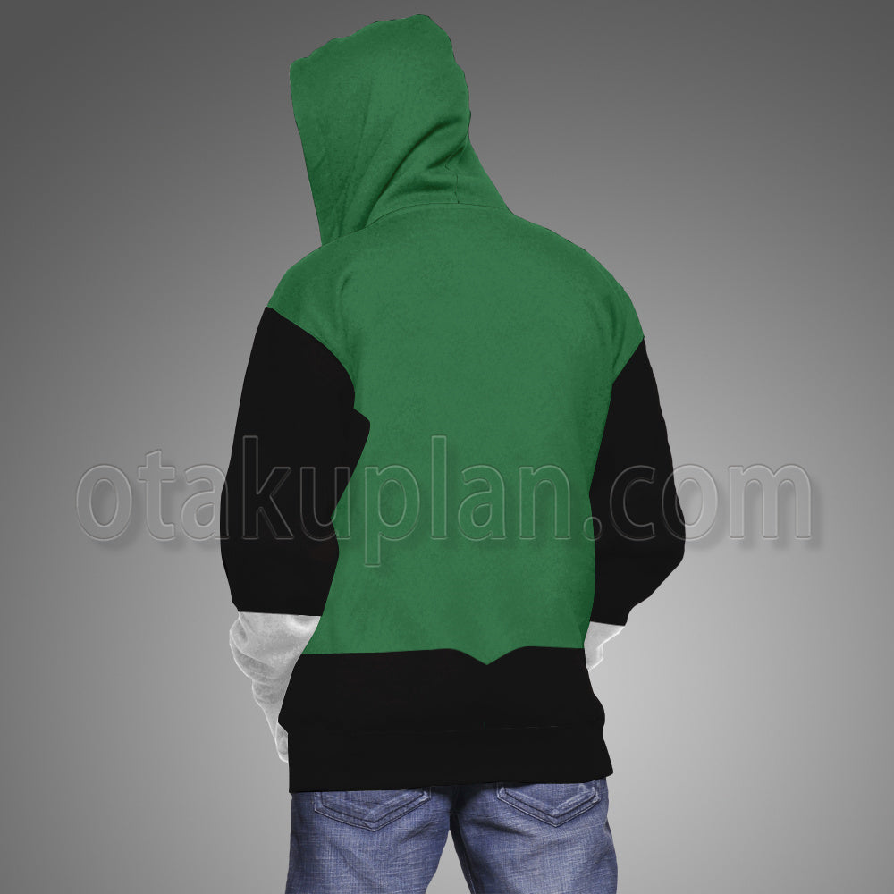 Dc Green Lantern Hal Jordan Classic Suit Cosplay Hoodie