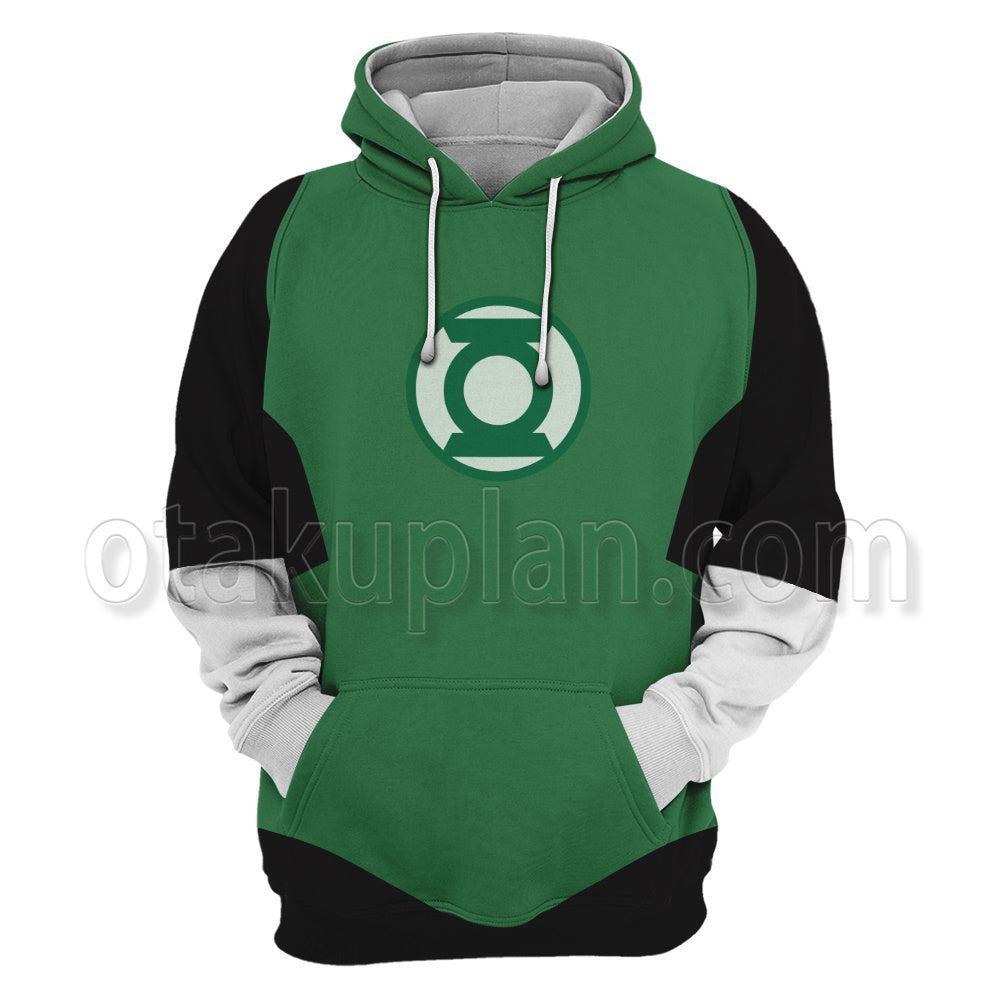 Dc Green Lantern Hal Jordan Classic Suit Cosplay Hoodie