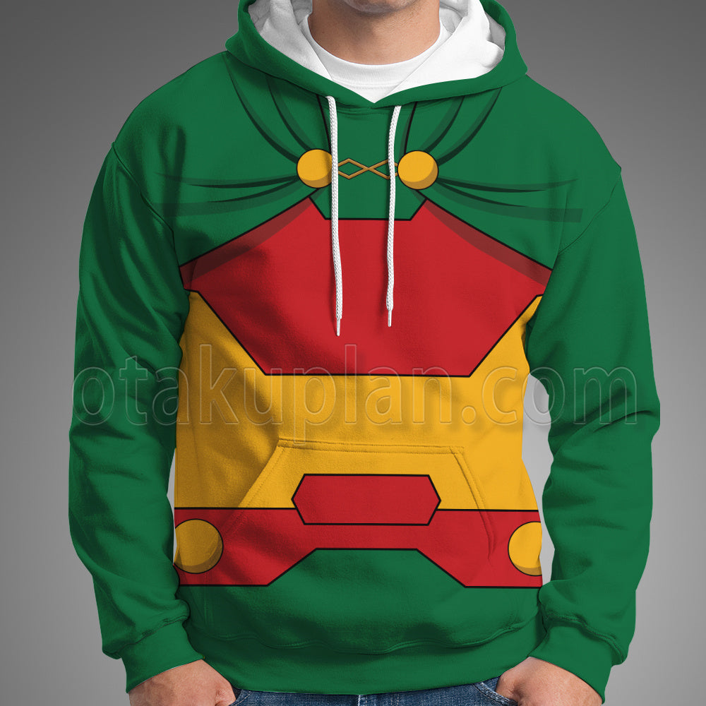 Dc Mister Miracle Green Cosplay Hoodie