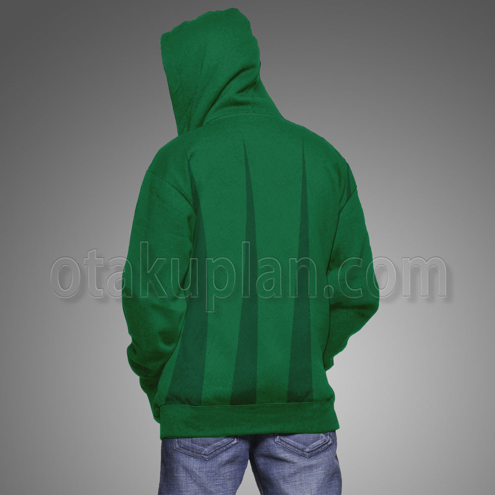 Dc Mister Miracle Green Cosplay Hoodie