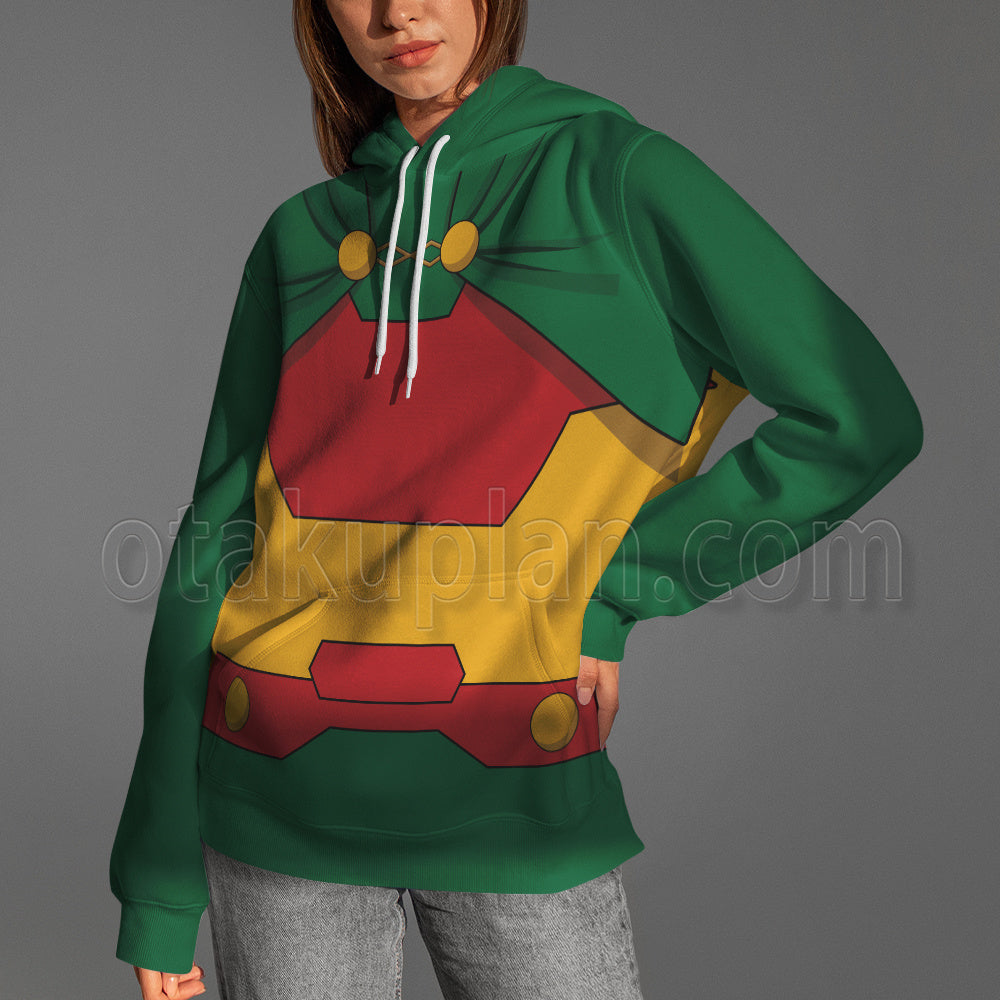 Dc Mister Miracle Green Cosplay Hoodie