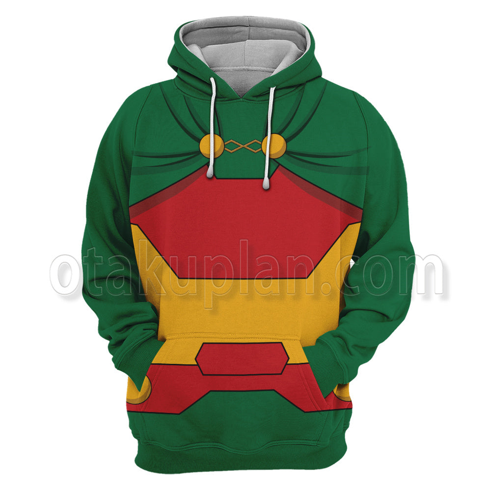 Dc Mister Miracle Green Cosplay Hoodie