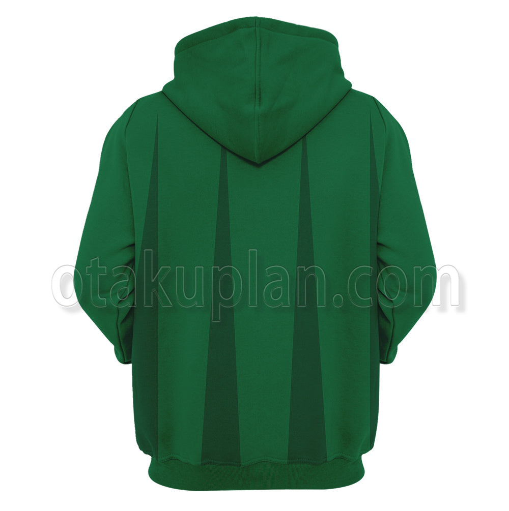 Dc Mister Miracle Green Cosplay Hoodie