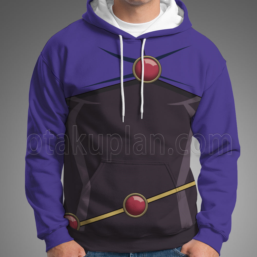 Dc Raven Purple Cosplay Hoodie
