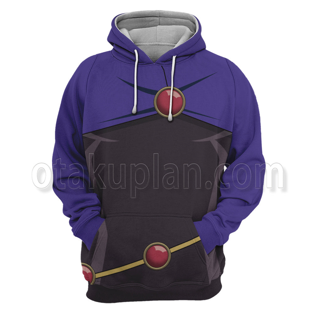 Dc Raven Purple Cosplay Hoodie