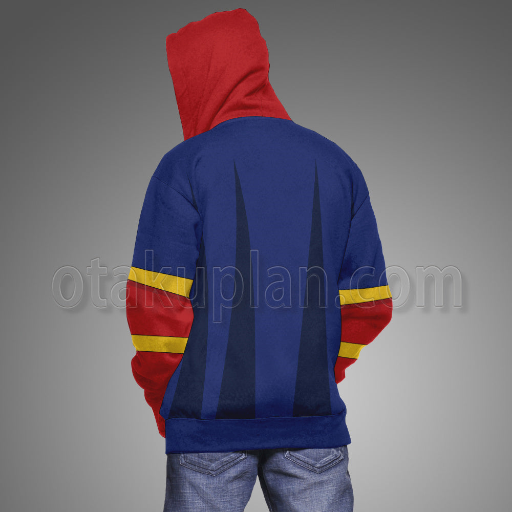 Dc Red Tornado Red And Yellow Cosplay Hoodie