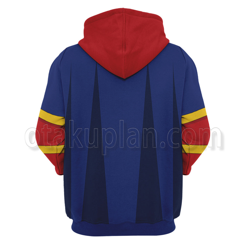 Dc Red Tornado Red And Yellow Cosplay Hoodie