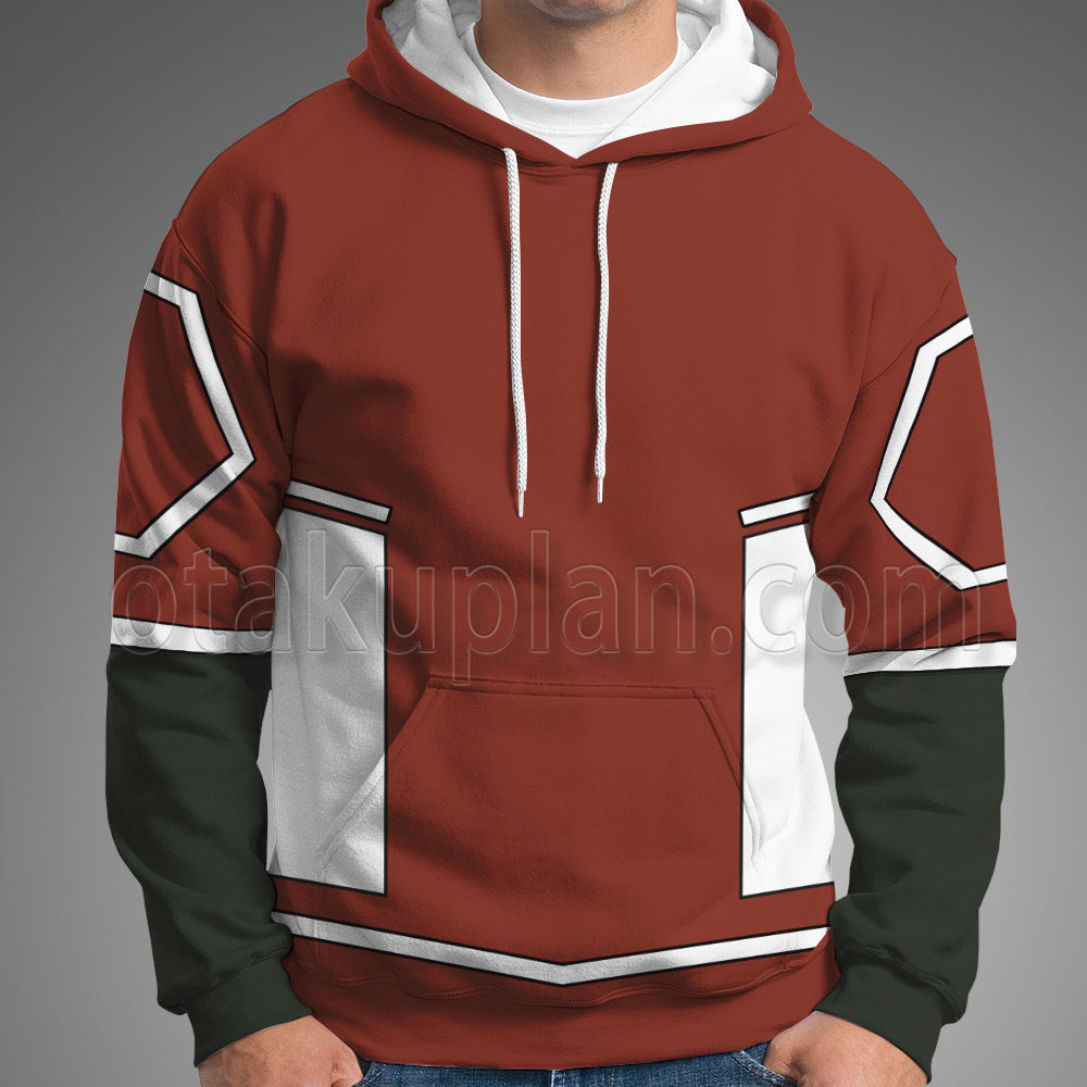 Dc Young Justice Beast Boy Red Cosplay Hoodie