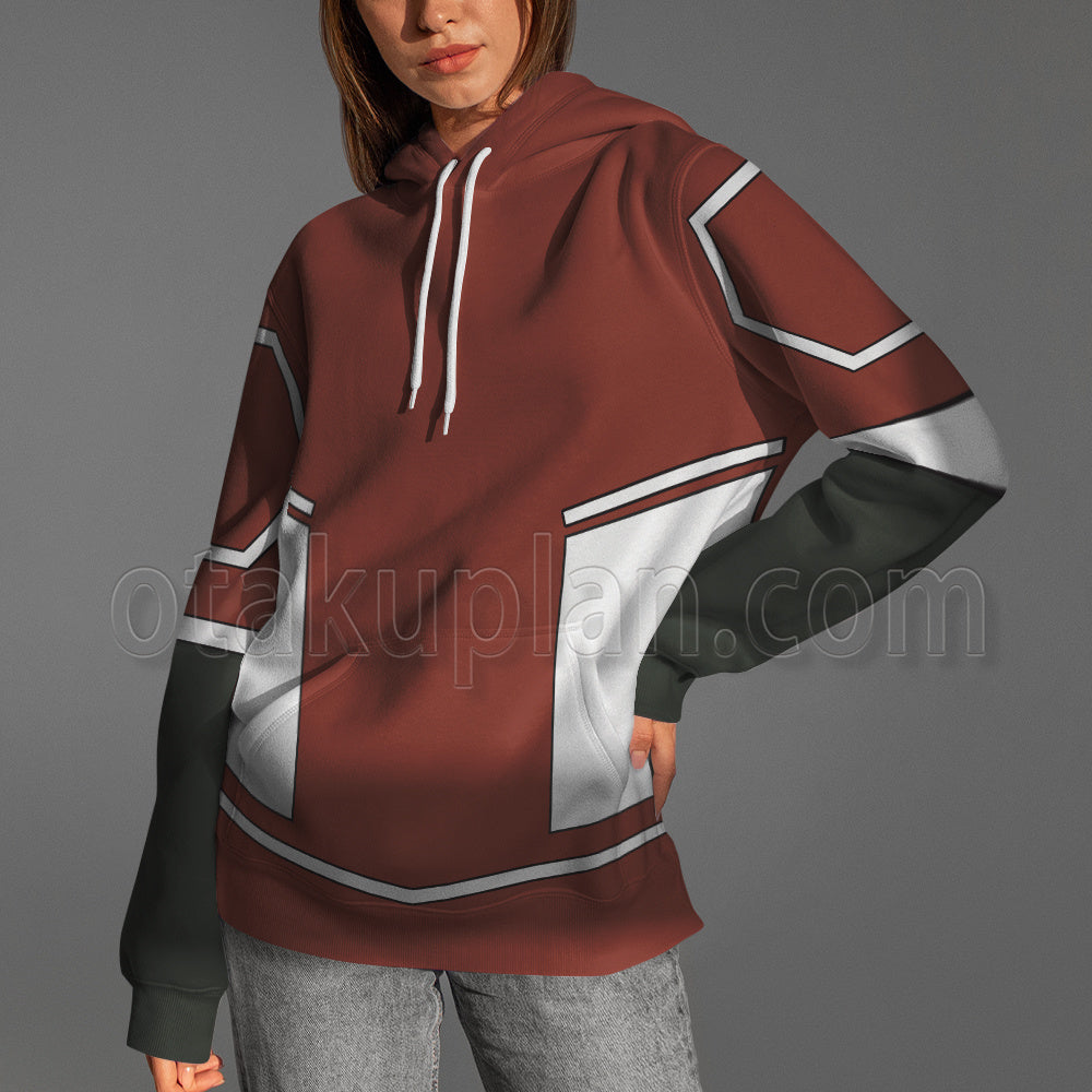 Dc Young Justice Beast Boy Red Cosplay Hoodie