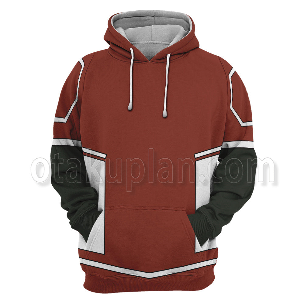Dc Young Justice Beast Boy Red Cosplay Hoodie