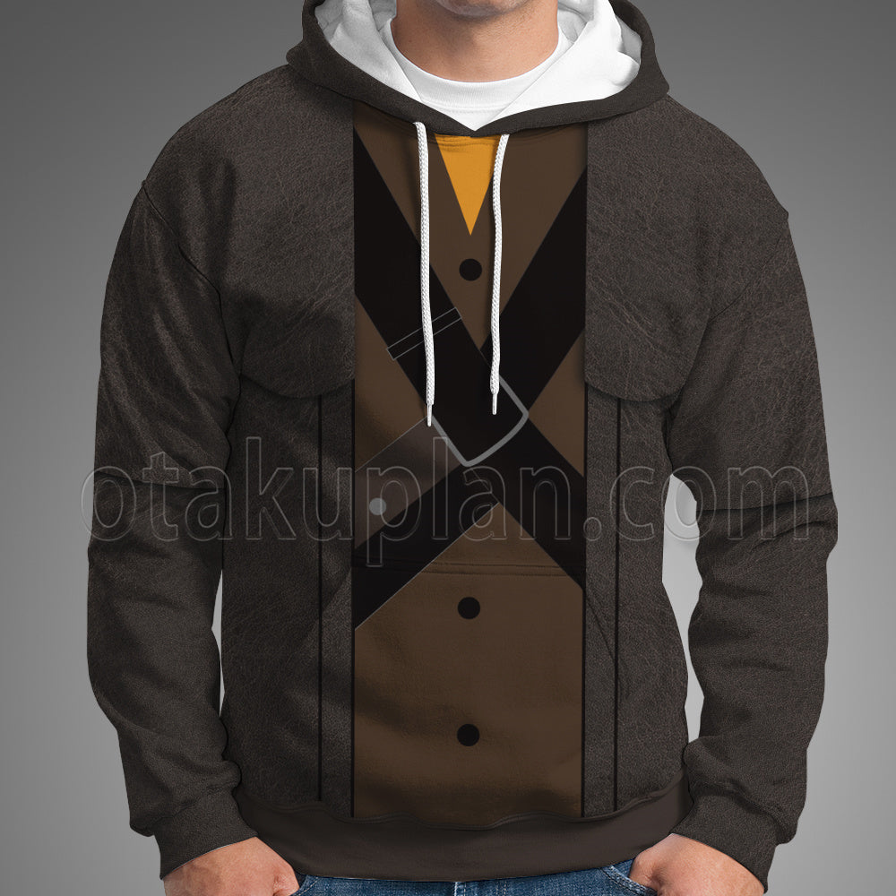 Dead By Daylight Dead Halloween The Deathslinger Caleb Quinn Cosplay Hoodie