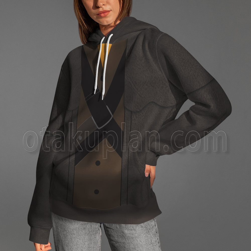 Dead By Daylight Dead Halloween The Deathslinger Caleb Quinn Cosplay Hoodie