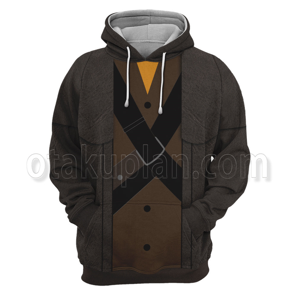 Dead By Daylight Dead Halloween The Deathslinger Caleb Quinn Cosplay Hoodie