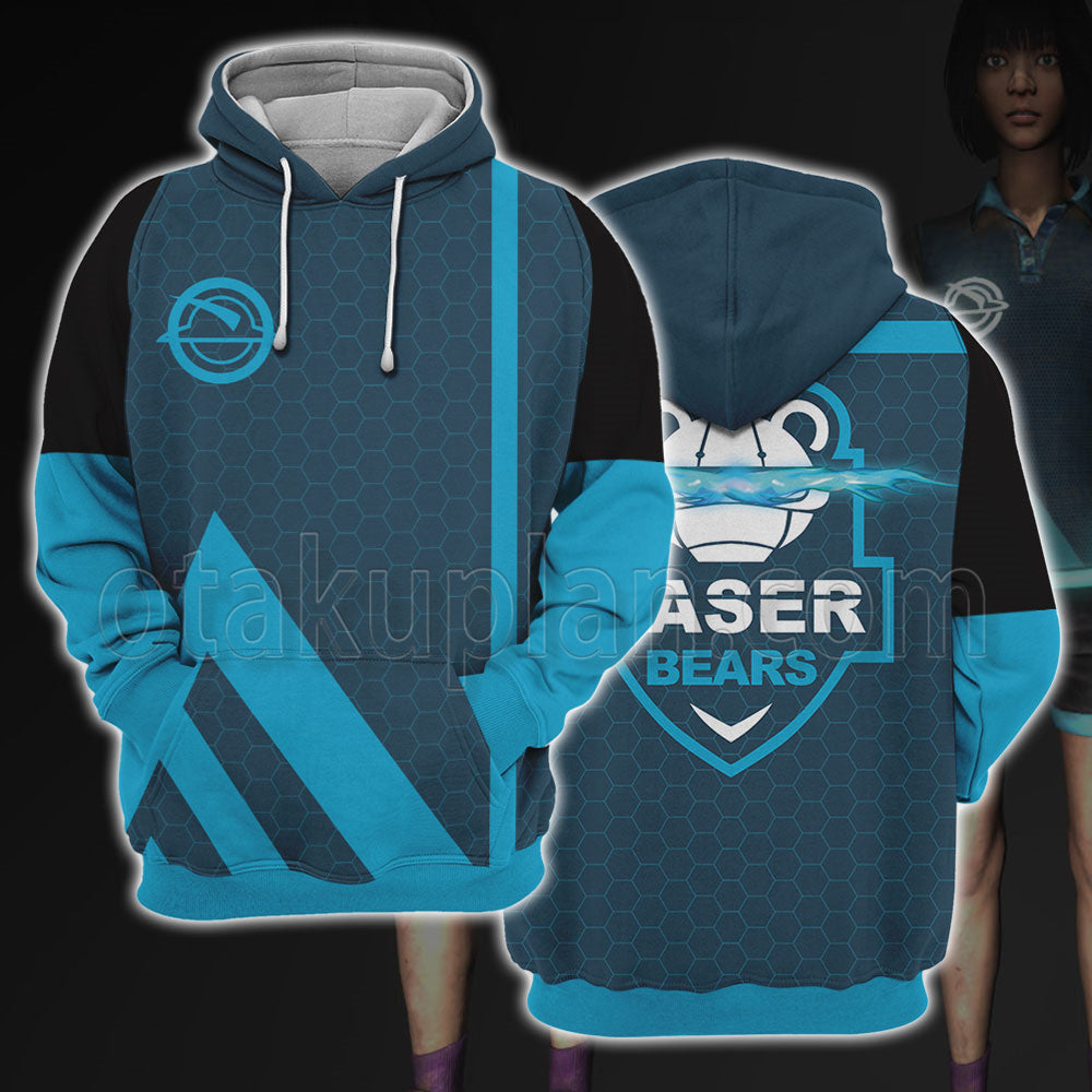 Dead By Daylight Feng Min Blue Cosplay Hoodie