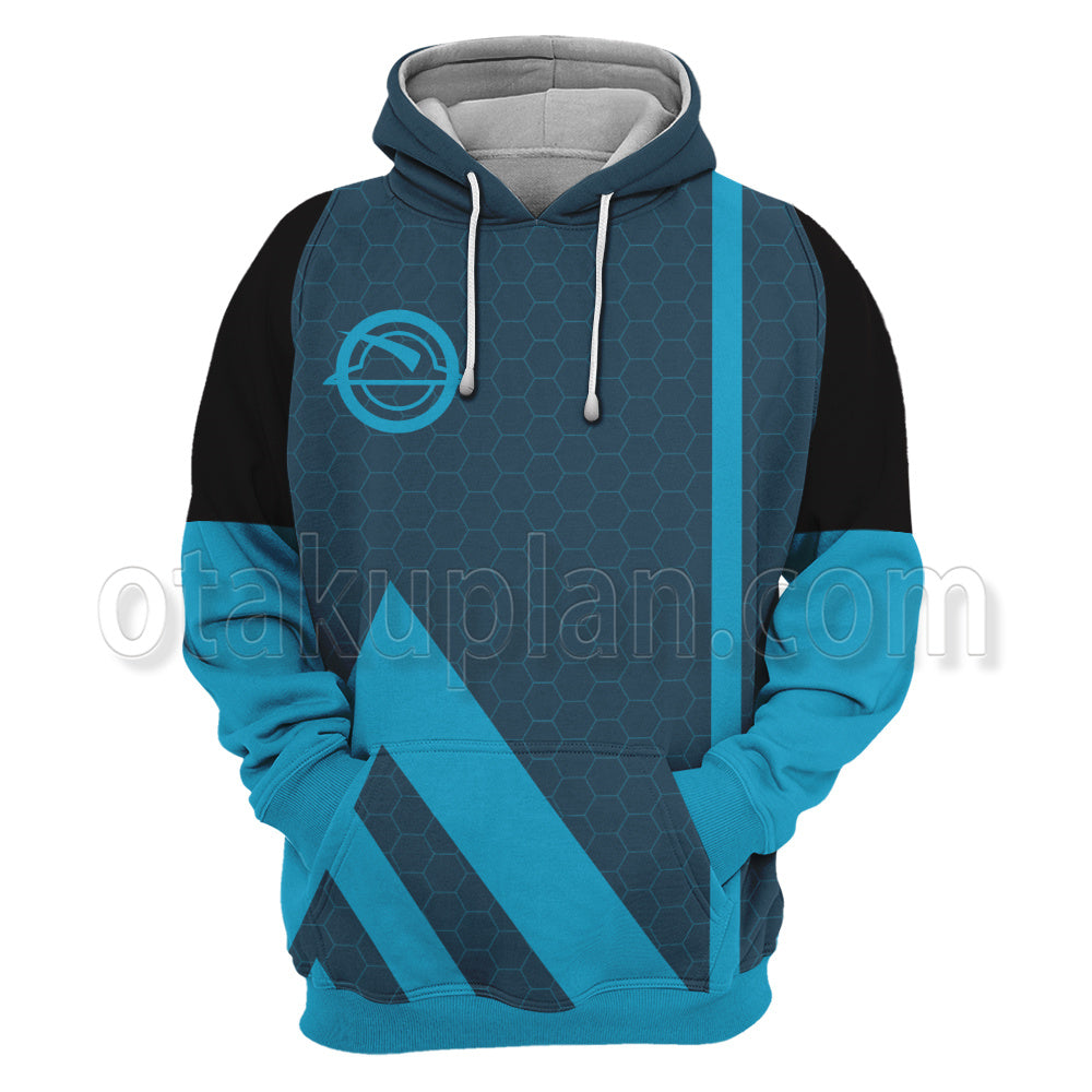 Dead By Daylight Feng Min Blue Cosplay Hoodie