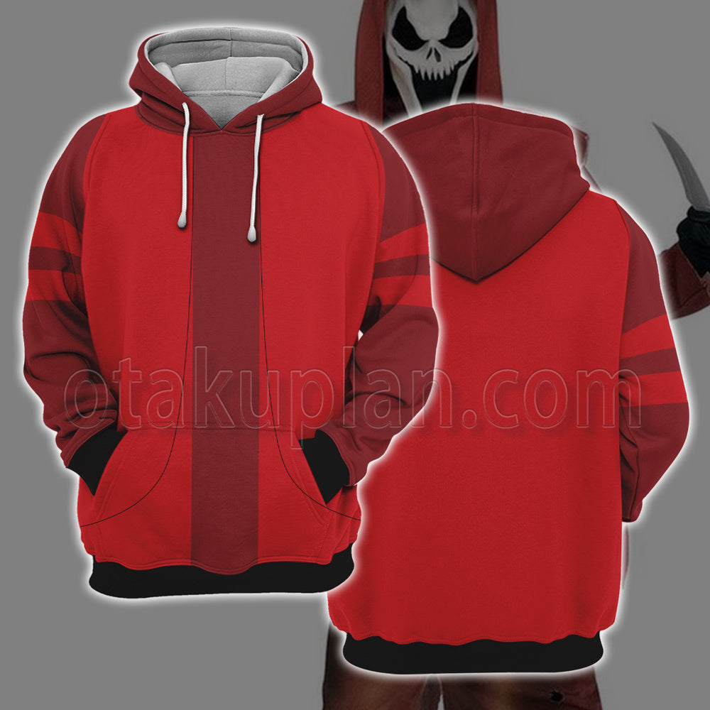 Dead By Daylight Ghostface Ghost Face Viper Red Cosplay Hoodie