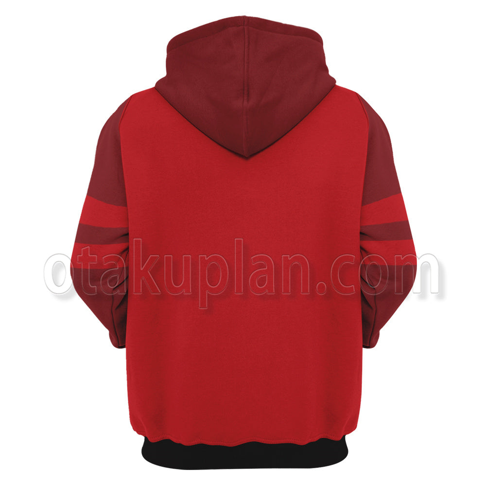 Dead By Daylight Ghostface Ghost Face Viper Red Cosplay Hoodie