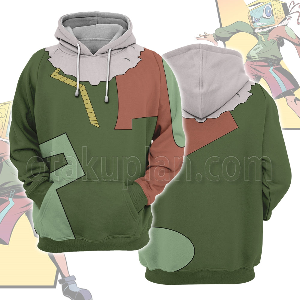 Dead Leaves Retro Energetic Visual Style Cosplay Hoodie