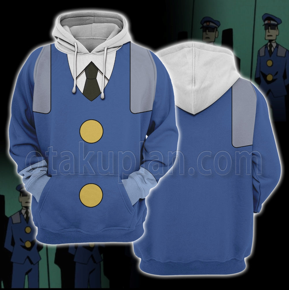 Dead Leaves Sergeant Uniform Cosplay Hoodie