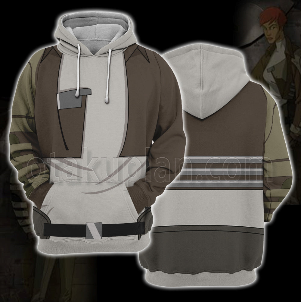 Dead Space Downfall Alissa Vincent Uniform Cosplay Hoodie