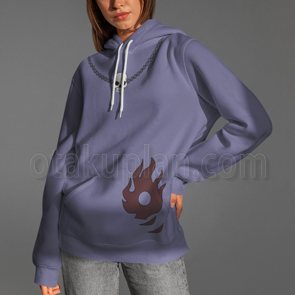 Deadman Wonderland Azuma Genkaku Purple Cosplay Hoodie