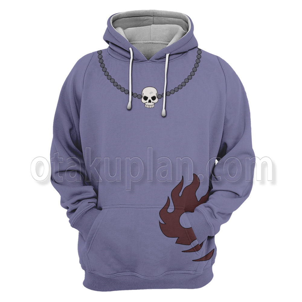 Deadman Wonderland Azuma Genkaku Purple Cosplay Hoodie