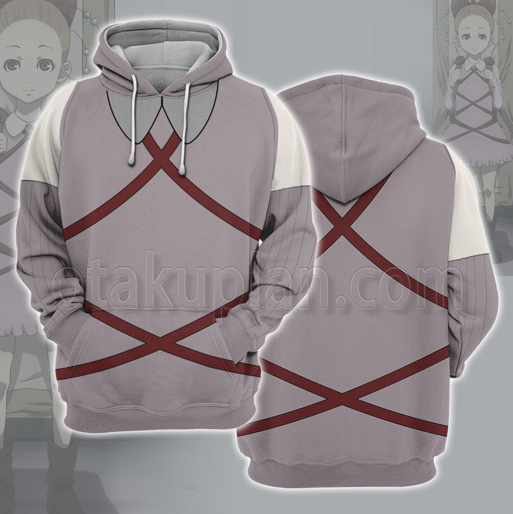Deadman Wonderland Daida Hibana Pink Cosplay Hoodie