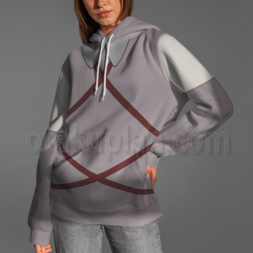 Deadman Wonderland Daida Hibana Pink Cosplay Hoodie