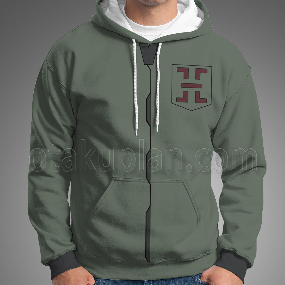 Deadman Wonderland Igarashi Ganta Green Cosplay Hoodie