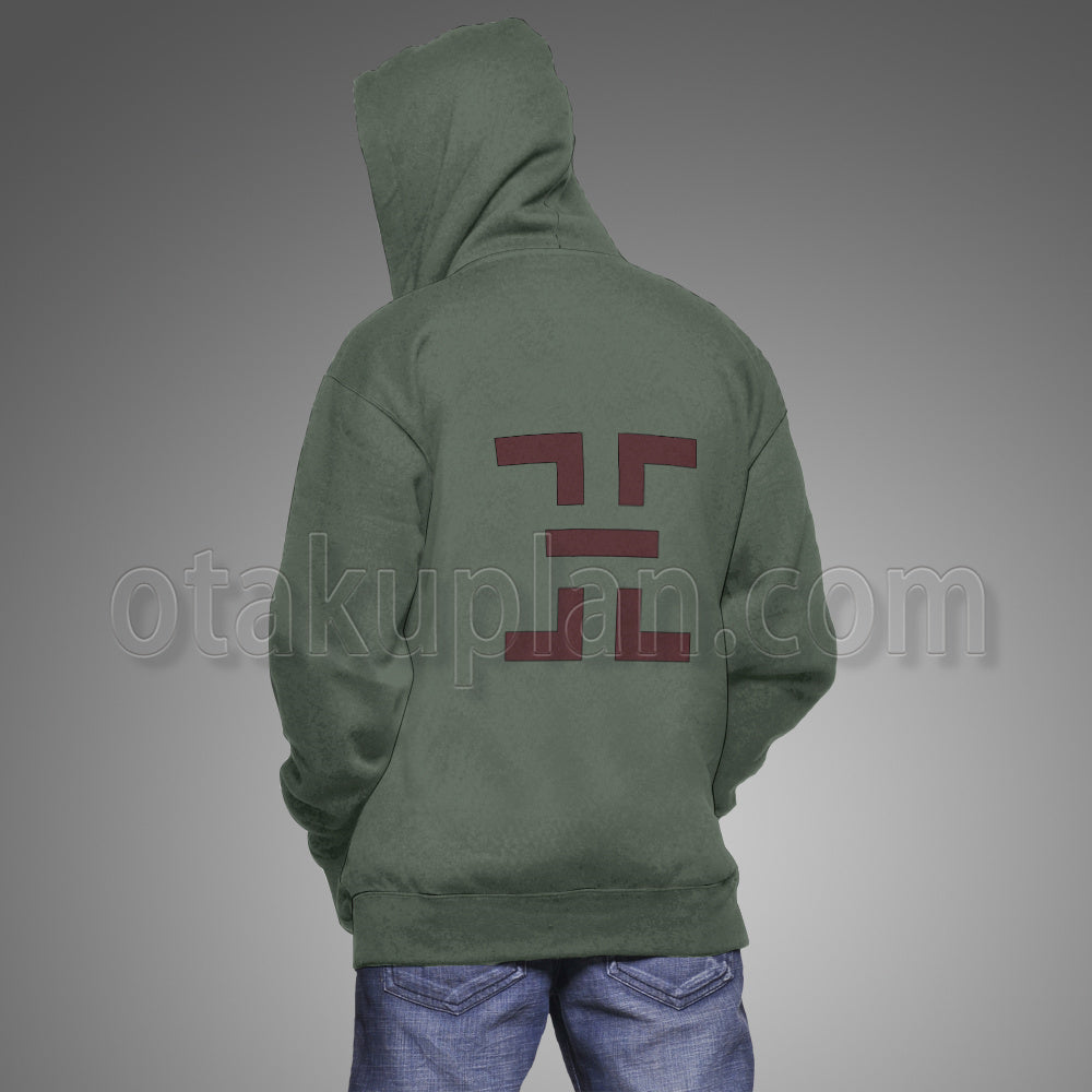 Deadman Wonderland Igarashi Ganta Green Cosplay Hoodie