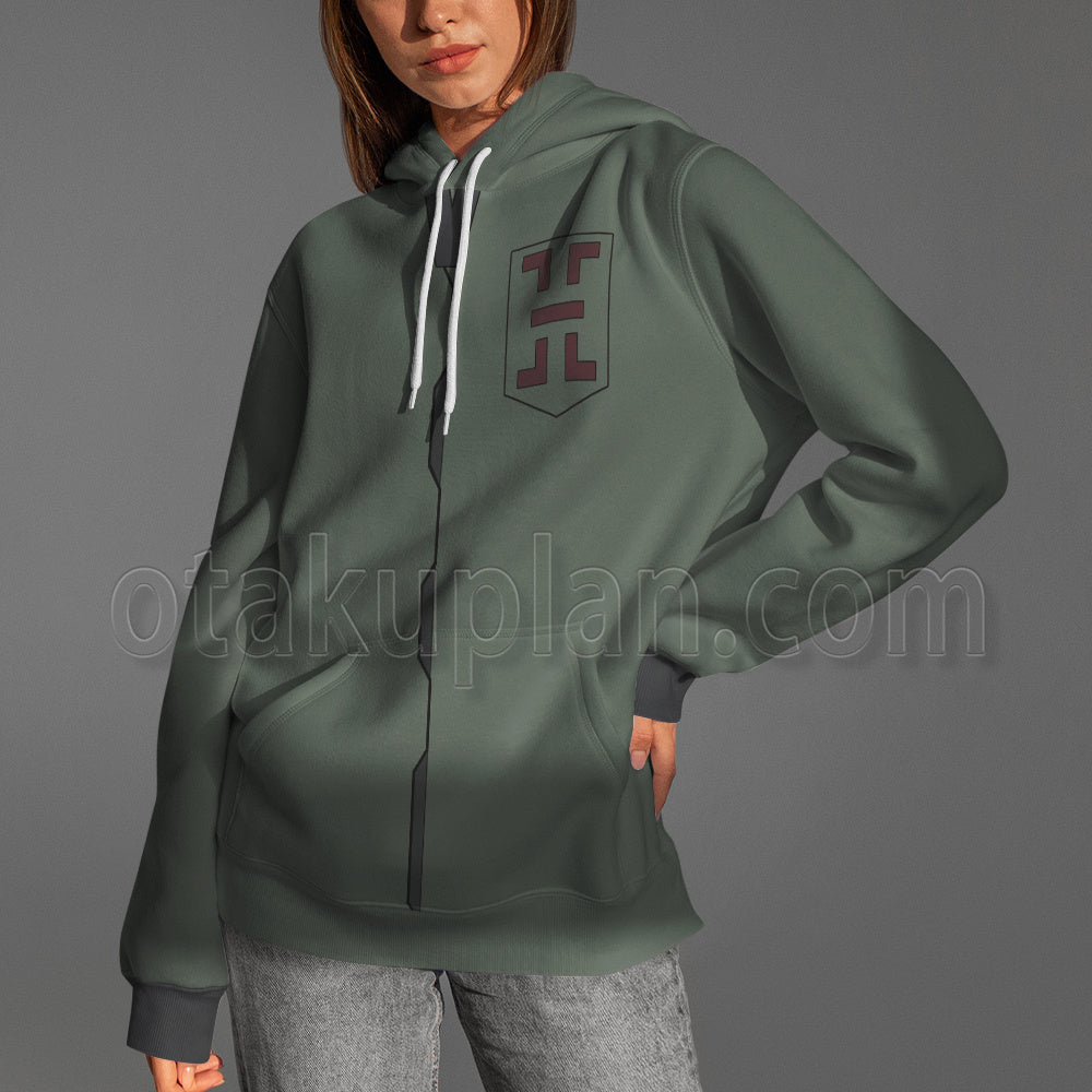 Deadman Wonderland Igarashi Ganta Green Cosplay Hoodie