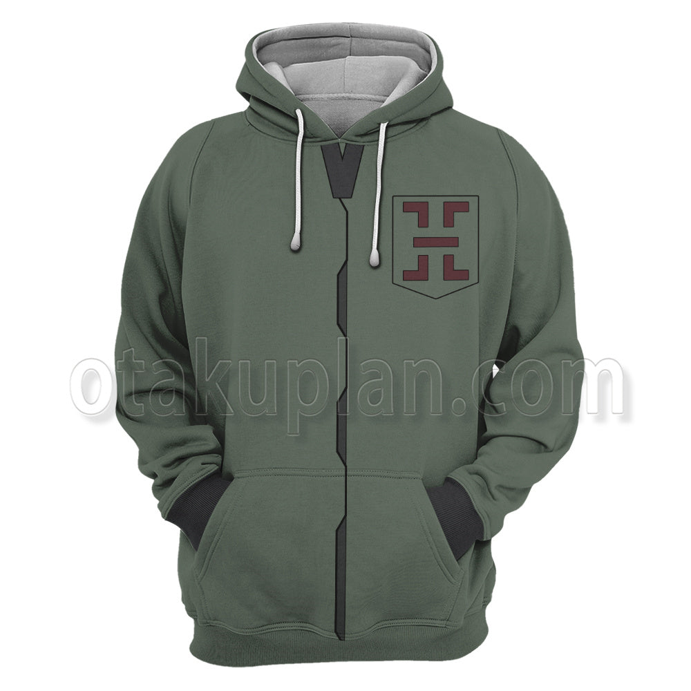 Deadman Wonderland Igarashi Ganta Green Cosplay Hoodie
