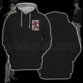 Deadman Wonderland Rokuro Bundo Black Cosplay Hoodie