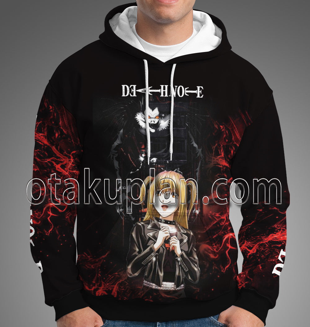 Death Note Misa Amane Black Hoodie